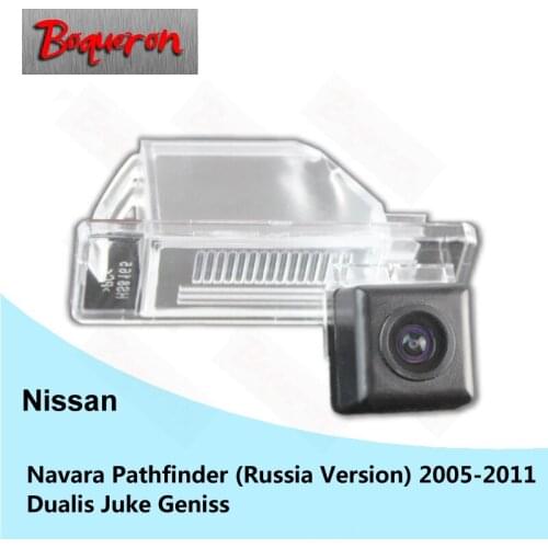 For Nissan Navara Pathfinder 05~11 Dualis Juke Geniss HD CCD Night Vision Reverse Parking Backup Camera Car Rear View Camera