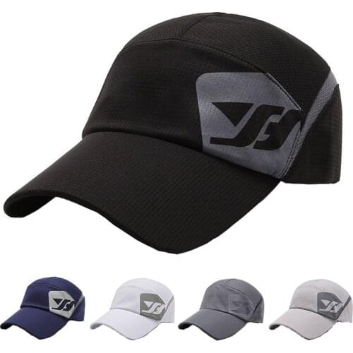 Unisex Classic Adjust Baseball Cap Women Summer Outing Quick-Dry Sun Hat Adult Polyester Breathable Sports Caps Men Mesh Hat