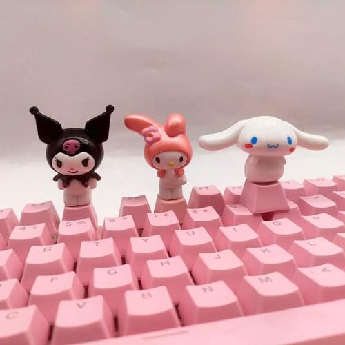Keycaps For Mechanical Keyboard Caps Accessories Cartoon Personalized Custom PBT Keycap Cute Anime Model Key Caps Covers Keys R4