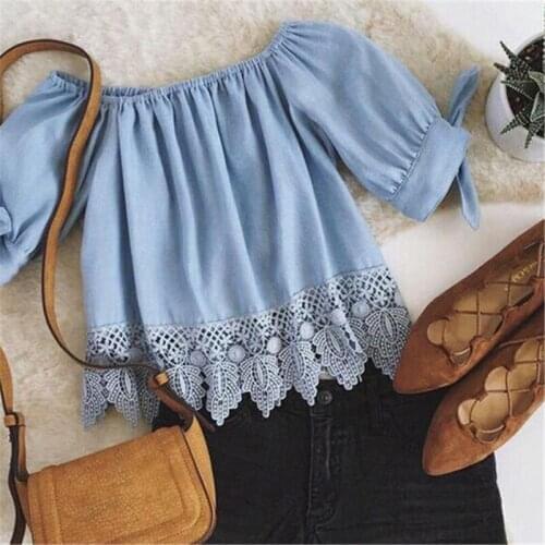 Кружевные блузки Lamuusaa China At AliExpress