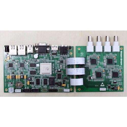 HI3531 NEW board 4xSDI 1080P coding board super large memory dual Gigabit Ethernet card with Nand