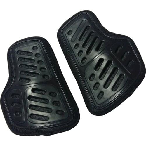 1Pair Durable Adults Built-in Chest Protector Gear Pads Guard For ATV Black