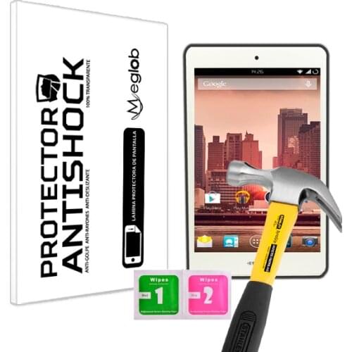 Screen protector Anti-Shock Anti-scratch Anti-Shatter compatible with Tablet Hyundai AT78H
