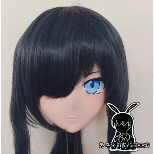 RB2148)Full Head Quality Handmade Female/Girl Resin Japanese Anime Cartoon Character Cosplay Kigurumi Mask