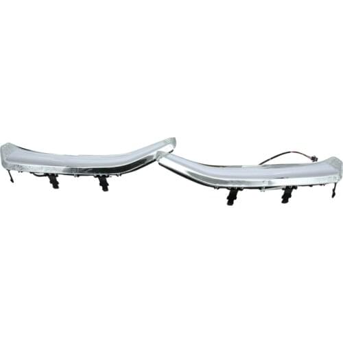 2Pcs for 13-15 Years Subaru Forester with Yellow Light Guide Light Two-Color Daytime Running Light