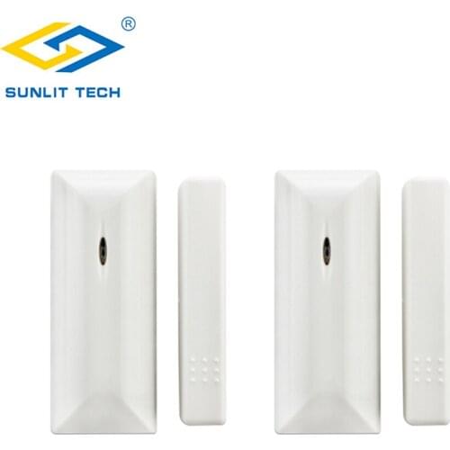 2pcs Wireless Door Window Sensor MD-210R For 433MHz/868MH Home Smart Security Door Magnetic Switch Detector ST-IIIB ST-VGT Alarm