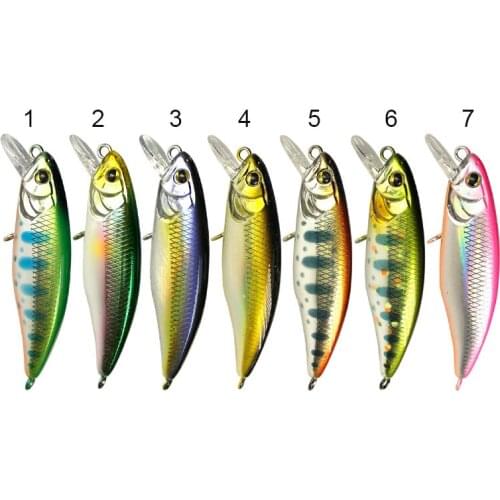 AHL06 Minnow Lure Fishing Bait Mini Hard Minnow Fishing Lure 56mm 3.8g Fishing Fish Lure