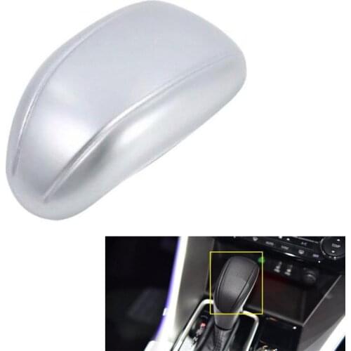 Car Styling For Mitsubishi Eclipse Cross 2017 2018 Car Gear Shift Knob Cover Trim Sticker Interior Accessories ABS New Arrival