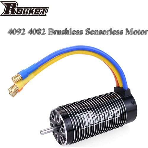 Rocket 4082 4092 1550KV 1650KV 1420KV 1720KV Brushless Sensorless Motor for 1/8 RC Drift Racing Monster Truck Off Road Car