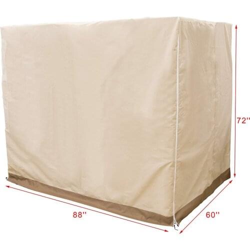 Outdoor Garden Swing Rocking Chair Cover Waterproof Furniture Dustproof Case Suncreen