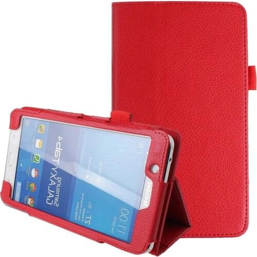 Case For Samsung Galaxy Tab 4 7.0 inch T230 T231 T235 SM-T231 SM-T230 SM-T235 Tab4 7"2014 Tablet Case Bracket Flip Leather Cover