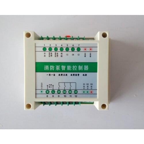 Electric contact pressure gauge type one use one backup controller special for fire pump