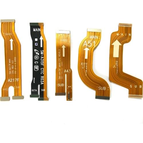 10PCS For Samsung Galaxy A21 A31 A41 A51 A71 A21S M21 M31 M31S M51 A32 A42 A52 Main board mainboard Conect USB Board flex cable