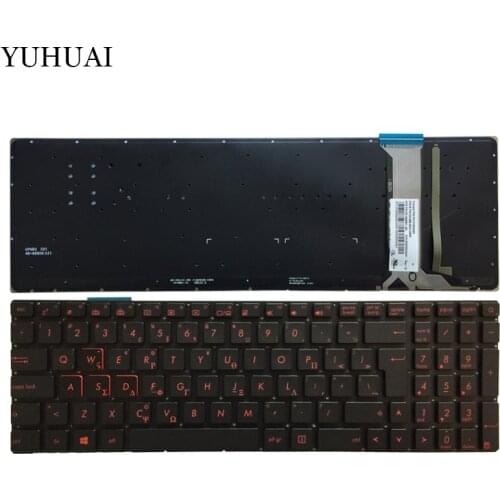 Greek backlit keyboard For ASUS GL771 GL771J GL771JW GL771JM N552VW N552VX G771JM G771JW ZX50JX ZX50VW ZX50VX ZX70VW ZX70 ZX70V