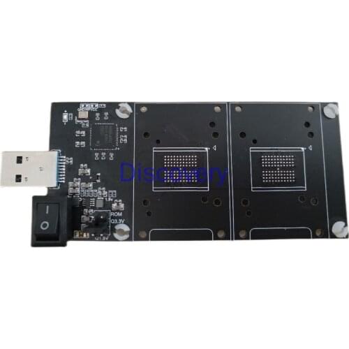 IS903 2CH Test Rack U Disk Empty Rack Flash BGA132/152 8CE