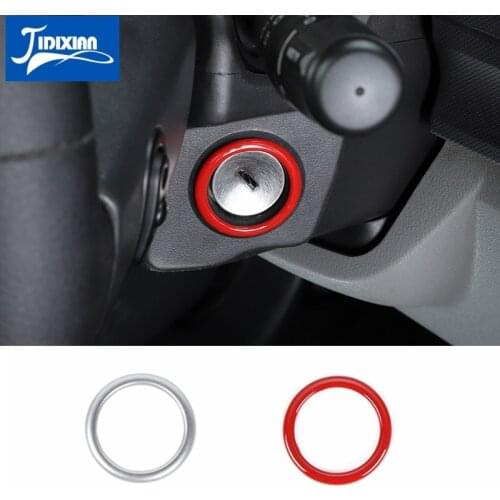 Car Ignition Push Button Switch Decoration Cover Stickers for Dodge Nitro 2007 2008 2009 2010 2011 2012 Interior Accessories