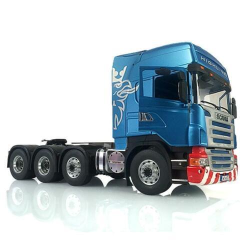 LESU 8*8 Metal Chassis 1/14 RC Sca Tractor Truck Motor Painted Hercul Cabin THZH0916-SMT2