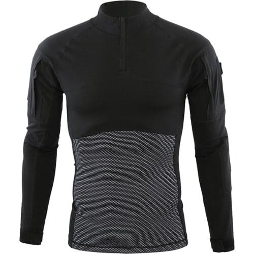 Army Eagle Fast Dry Men Outdoor MilitaryFan Fourth Generation Tactics Solid Color Stretch Breathable Long Sleeve Frog Suit Trai