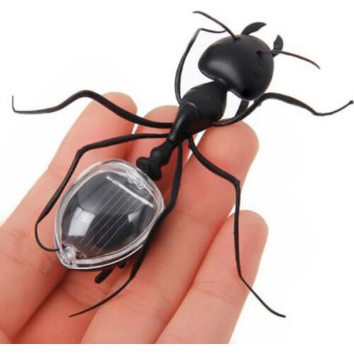 Educational Solar Powered Ant Energy-saving Model Toy Children Teaching Fun Insect Toy Gift