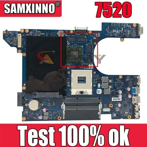 Original Laptop motherboard For DELL Insprion 7520 Mainboard CN-04P57C 04P57C LA-8241P SLJ8C 216-0834065 DDR3