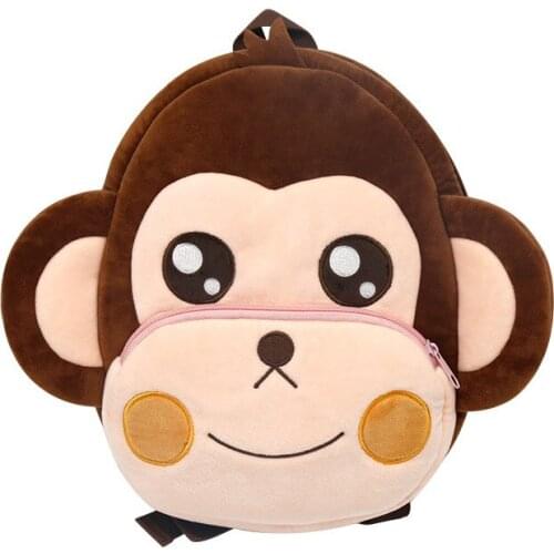 Cartoon Plush Children Backpacks Kindergarten Schoolbag Cute Animal Kids Backpack Children School Bags Girls Boys Backpacks Gift