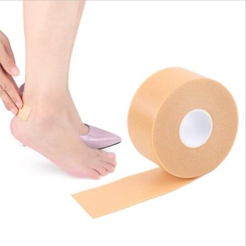 Women Girl Silicone Gel Heel Cushion Protector Foot Feet Care Shoe Insert Pad Insole Sticker Useful Heel Protector Cushion Tapes