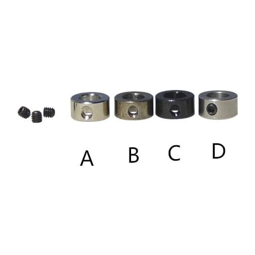 3D printer lock collar T8 screw ring carbon steel isolation columni