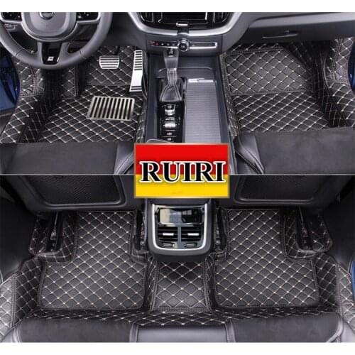 High quality rugs! Special car floor mats for New Volvo XC60 2018 waterproof wear-resisting carpets for XC60 2019,Free shipping