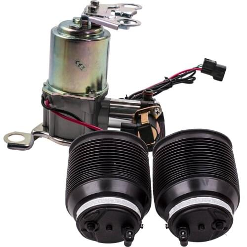 Rear Air Spring Bag +Air Compressor Pump For Toyota 4Runner Lexus GX470 2003-2009 48080-35011, 4809035011 , 48910-60021