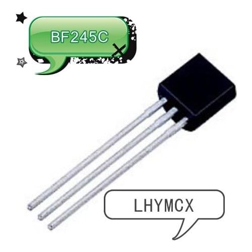 10pcs/lot BF245C BF245 TO-92