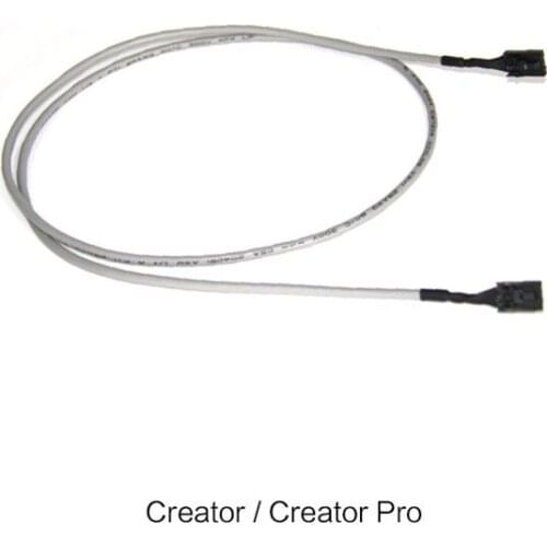 2pcs* Flashforge Creator/Cerator Pro XYZ axis sensor cable wire endstop extended cable for Falshforge 3D printer