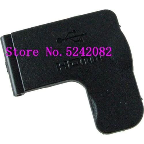 95%New and original for nikon D600 USB plug HDMI cable rubber skin leather cover