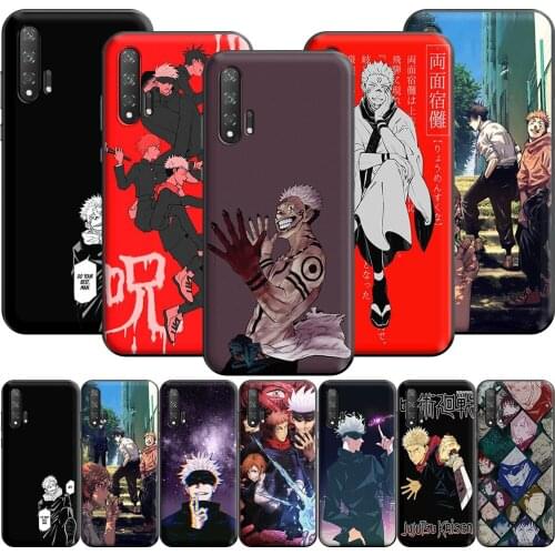 Jujutsu Kaisen Anime Case for Honor 8A 8X 10 Lite View 20 Pro 9A