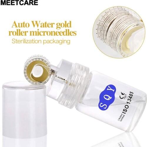 Automatic Derma Stamp Roller Kit Set Titanium 192PIN Dermaroller Micro Needle Used for Anti Aging Acne Scars Facial Skin Care