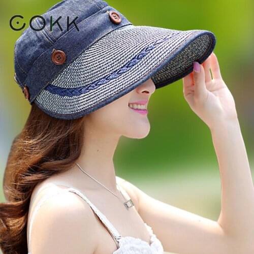 COKK Women's Wide-brimmed Hats