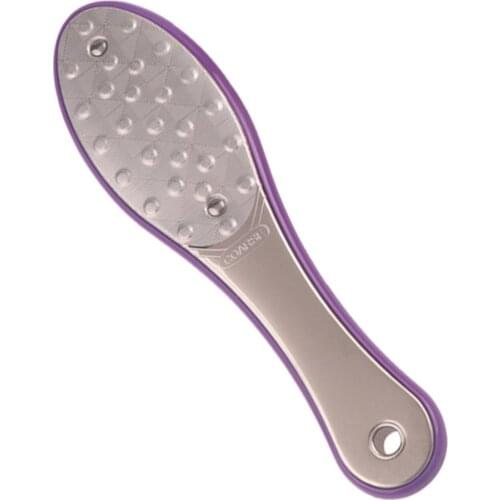 Double-sided Stainless Steel Foot Sharpener Pedicure Tool Foot File Callus Dead Skin Remover Pedicure Tools