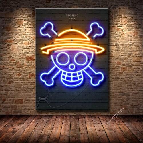 One Piece Canvas Posters And Prints Picture Anime Figure Painting Home Wall Art Decor Aesthetic Living Room Bedroom Decoration