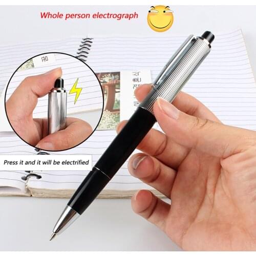 Toys for children Electric Shock Pen Toy Utility Gadget Gag Joke Funny Prank Trick Novelty toys kids gift игрушки для детей