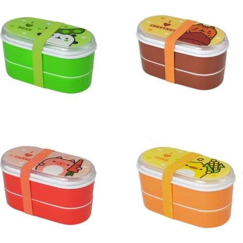 Baby Food Containers Snack Box Kids Toddler Fruit Snack Box BPA Free Blocks Freezer Storage Containers