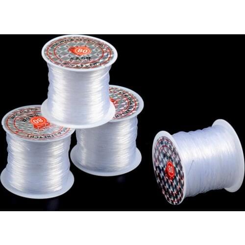 1Pc Fishing Lines Strong Nylon Line Fishing Rope Transparent Non-Stretch Crystal Line Tied Balloon Fishing Line