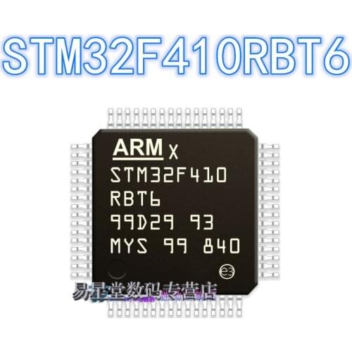 1PCS-5PCS 100% new original authentic STM32F410RBT6 QFP-64 32F410RBT6 QFP64 32-bit microcontroller chip