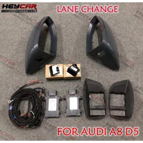 Lane Change Side Assist System Set Update Kit Blind Spot Assist For AUDI A8 D5
