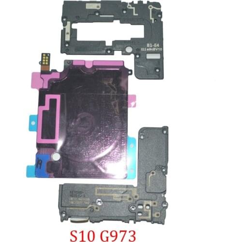 NFC Wireless Charging Speaker For Samsung S10 G973F G973 Original Phone New Back Panel NFC Antenna Ring Buzzer Part Flex Cable