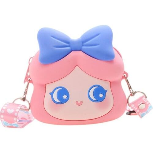 Disney Princess coin pure 2021 summer new childrens messenger bag cartoon fashion shoulder bag messenger bag