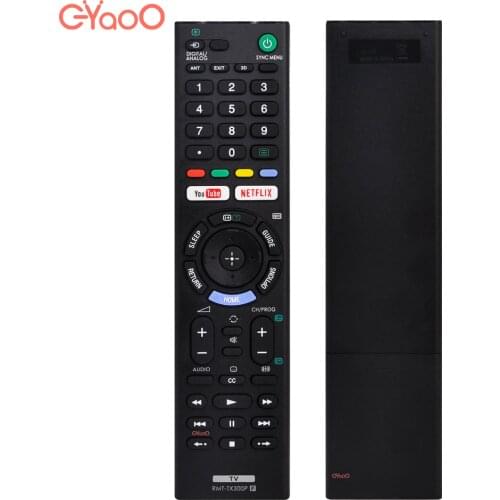 Remote Control Replacement Universal Sony For Smart TV Sony LCD LED RMT-TX300B RMT-TX300U RMT-TX300P RMF-TX100 with Netflix