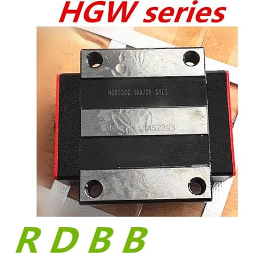 RDBB Free shipping HGW35CC 100% New linear guide blocks for linear Rails HGR35