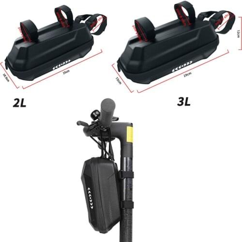 2L/3L Front Head Bags Universal Electric Scooter Handle Hanging Bag EVA Hard Shell Bag for Xiaomi M365 Ninebot ES2 ES1 Scooter