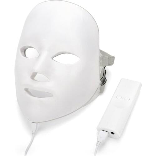 7 Colors Led Mask Photon Electric LED Facial Mask LED Skin Rejuvenation Anti Wrinkle Acne Photon Therapy Home Salon Beauty Tool