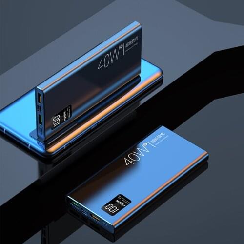 Power Bank 20000mAh 10000mAh PD40W Fast Charge for Huawei P40 Powerbank External Battery for iPhone 12 Samsung Xiaomi Poverbank