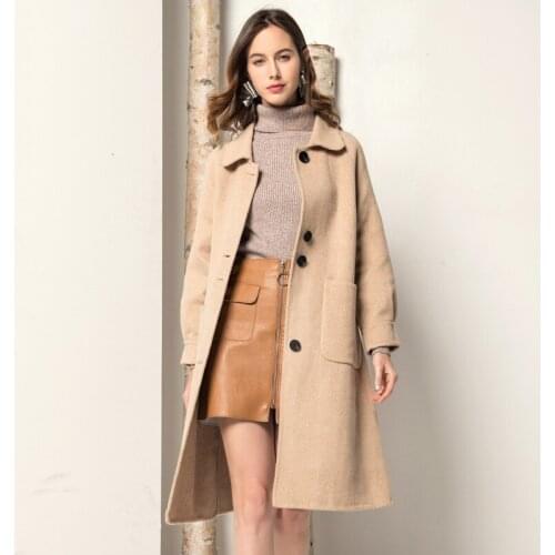 Winter Real Fur Coat Women Korean Warm Wool Jacket for Womens Clothing Abrigos Mujer Invierno 2020 F201 YY1029